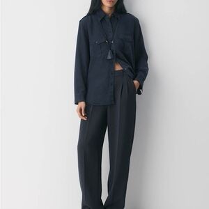 Babaton Classic Black Flare Pants